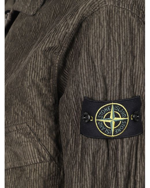 Camicia di Stone Island in Green da Uomo