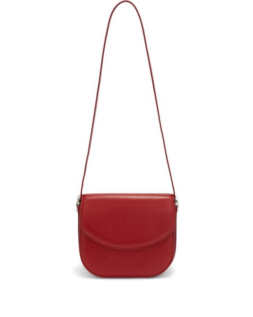 Jil Sander Red Shoulder Bags