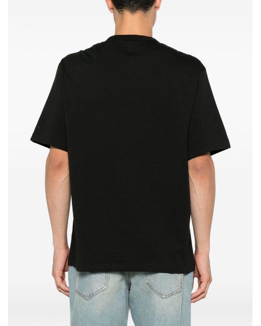 KENZO Black Gots Cotton T-Shirt for men