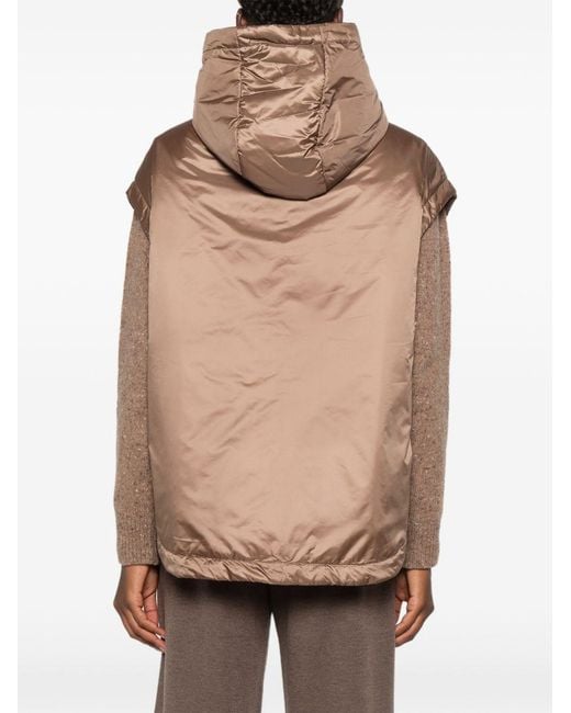 Max Mara Natural Down Vest