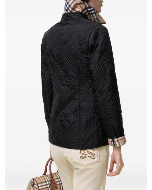 Burberry Black Fernleigh Nylon Jacket