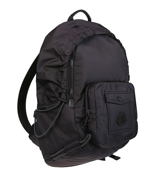 Moncler Black Makkaio Backpack for men
