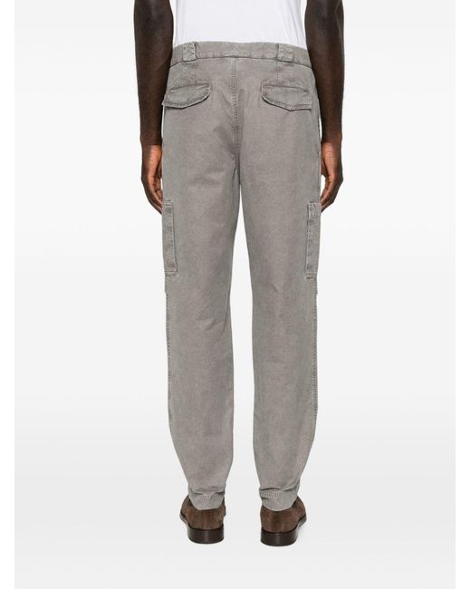 Brunello Cucinelli Gray Cotton Trousers for men