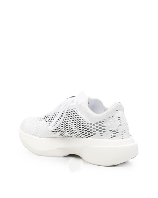 Adidas By Stella McCartney White Adizero Evo Sneakers