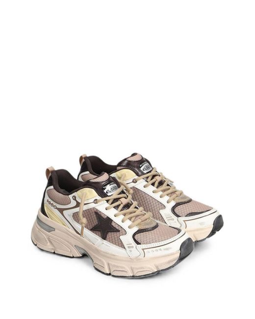 Golden Goose Deluxe Brand White Lightstar Sneakers