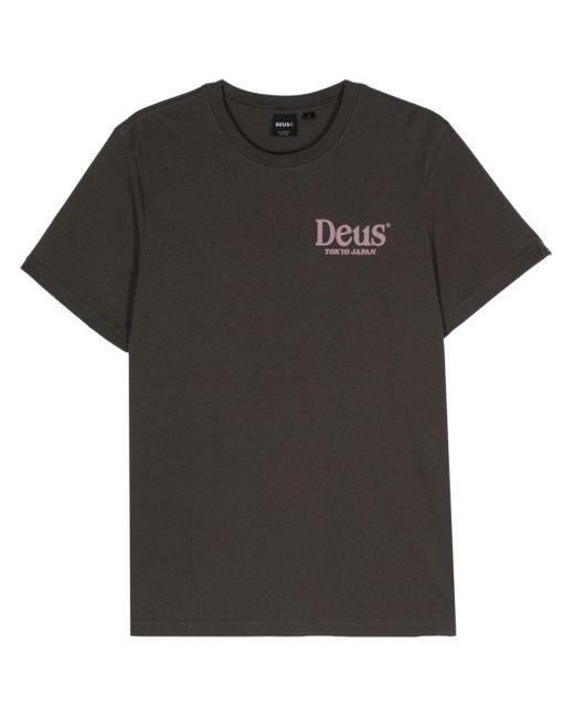 DEUS Black Logo T-shirt for men