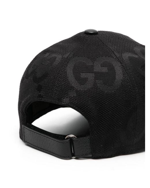reputatie Gelukkig Dronken worden Gucci GG Jumbo Baseball Cap in Black for Men | Lyst