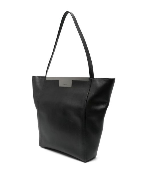 Max Mara Black Leather Clutch Bag