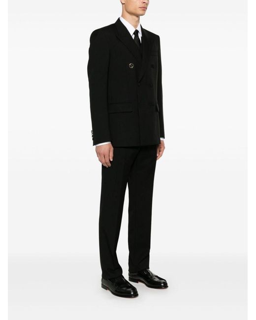 Gucci Black Wool Suit for men