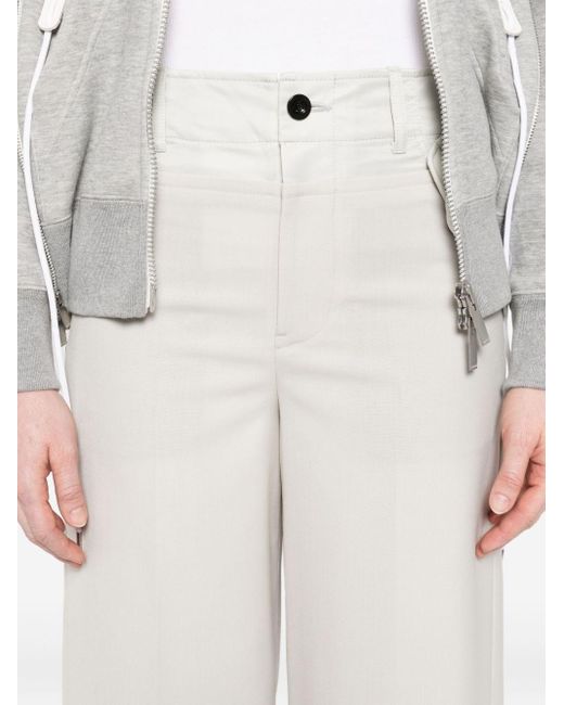 Sacai White Trousers