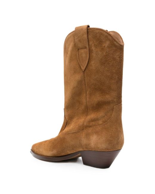Isabel Marant Brown Duerto Leather Boots