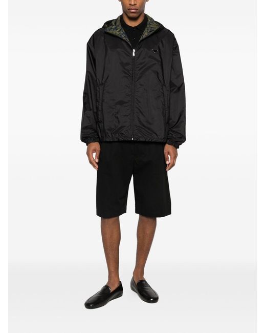 Prada Black Re-Nylon Down Jacket for men