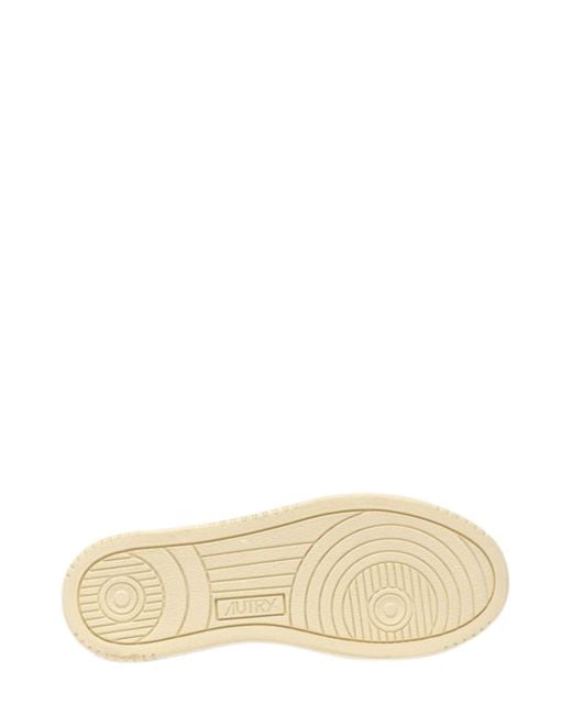 Autry White Sneaker Medalist Low