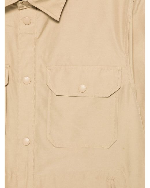 Woolrich Natural Jacket With Pockets for men