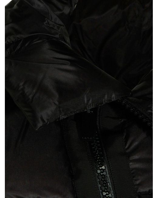 Sacai Black Nylon Puffer Jacket