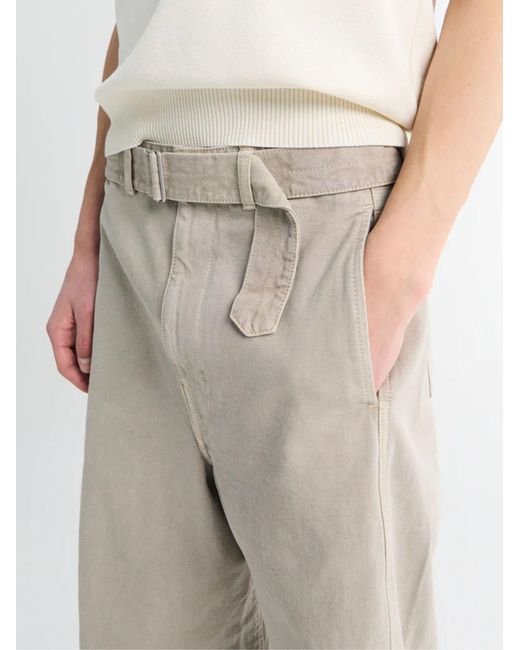 Lemaire White Denim Jeans for men