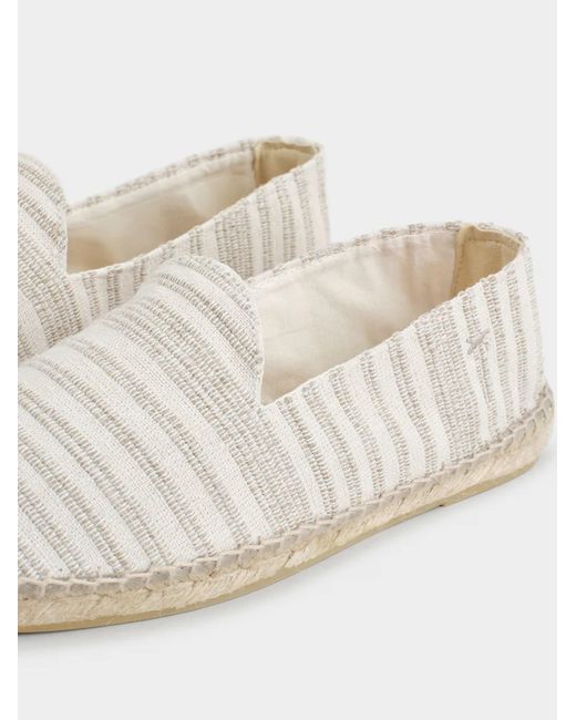 Manebí White Cotton Espadrilles for men