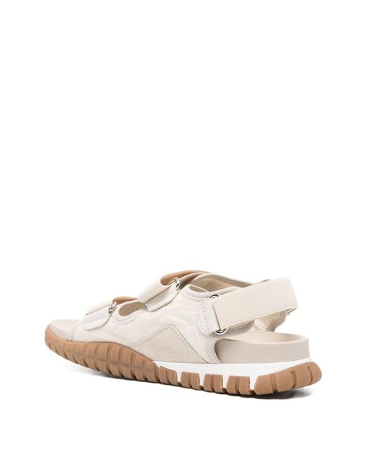 Miu Miu White Tyre Slingback Sandals