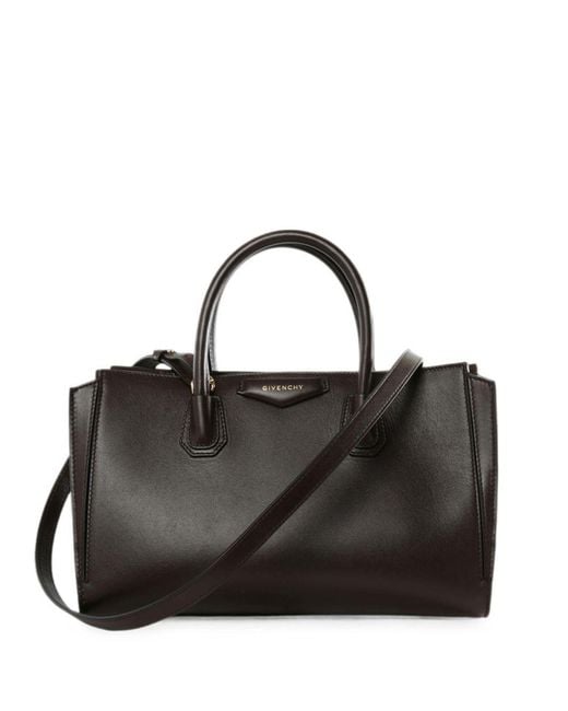 Givenchy Black Antigona Catchall Small Leather Handbag
