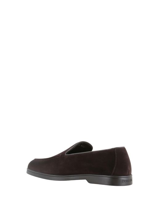 Doucal's White Suede Moccasin for men
