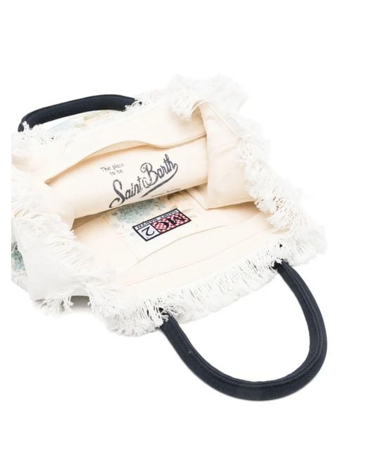 Mc2 Saint Barth White Vanity Bag