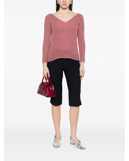Be You Pink Cashmere V-Necked Sweater