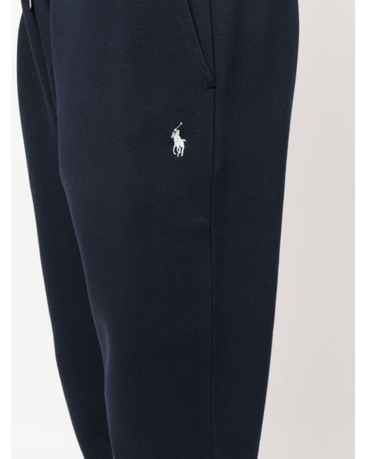 Polo Ralph Lauren Blue Polo Pony Embroidered Track Pants for men
