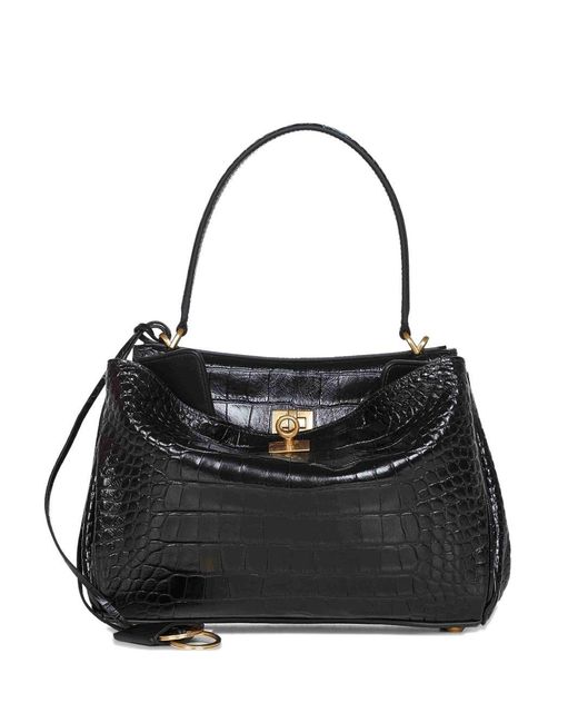 Balenciaga Black Small Rodeo Handbag