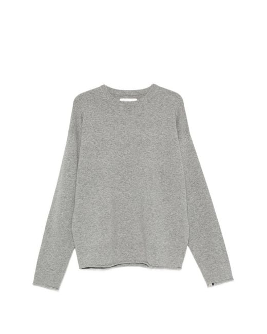 Extreme Cashmere Gray Cashmere Crewneck Sweater