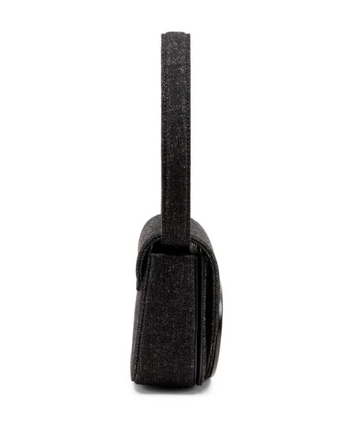 DIESEL Black 1Dr Denim Shoulder Bag