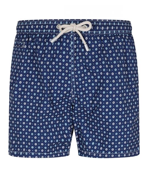 Mc2 Saint Barth Blue Lighting Micro Stretch Swimsuit for men