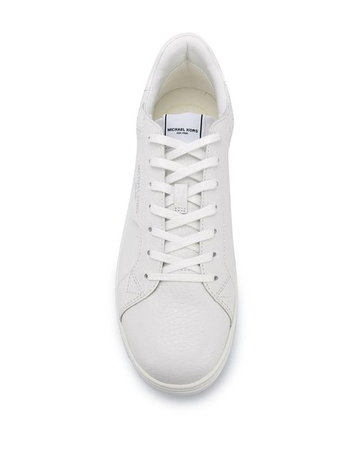 Michael Kors White Keating Sneakers for men
