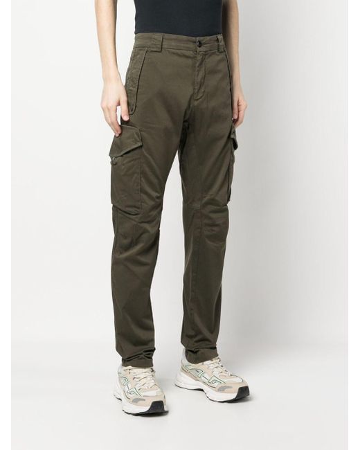 C. P. Company Pantalone Cargo di C P Company in Green da Uomo