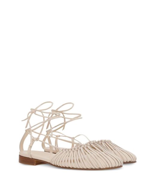 Ballerina Mantera di Hereu in White