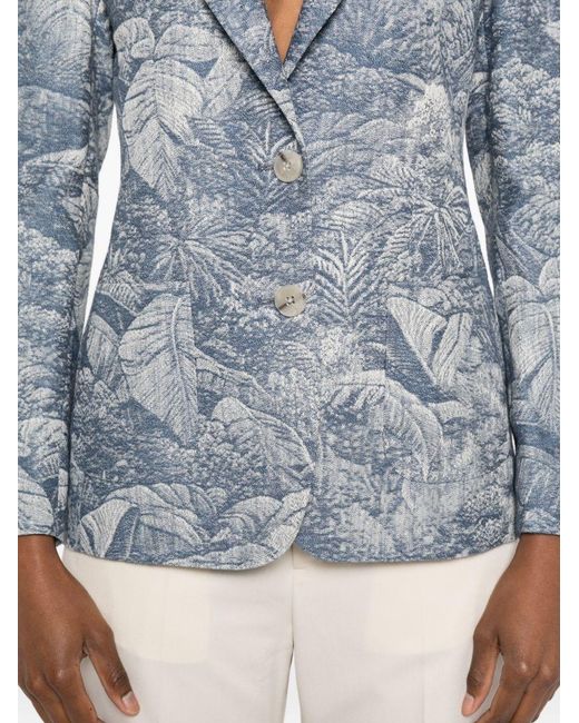 L.b.m. 1911 Blue Single-Breasted Jacket