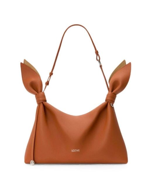 Loewe Brown Scarf Medium Leather Shoulder Bag