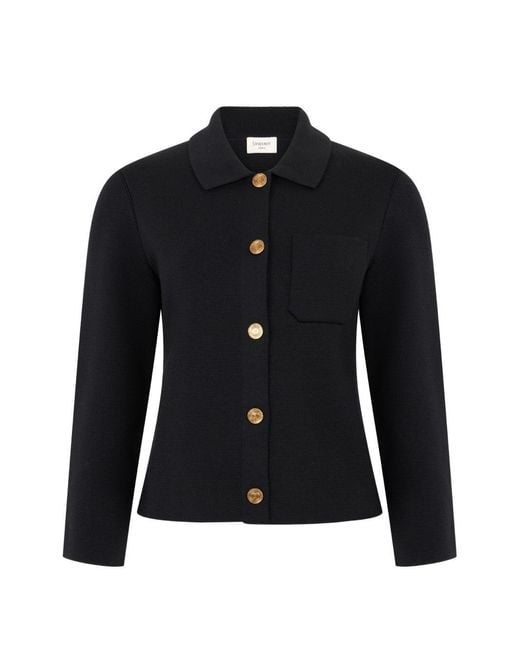 Saint Laurent Blue Wool Jacket