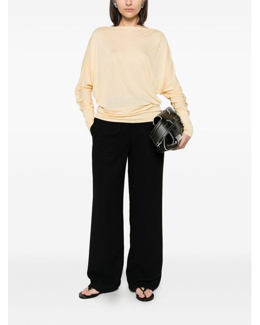 Totême Natural Boat-Neck Sweater