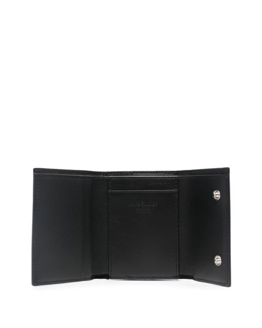 Acne Black Leather Wallet