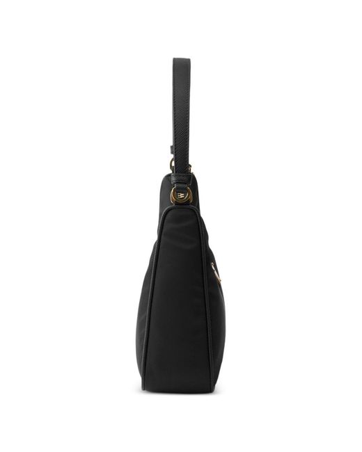 Prada Black Re-Edition 2005 Re-Nylon E Saffiano Mini Bag