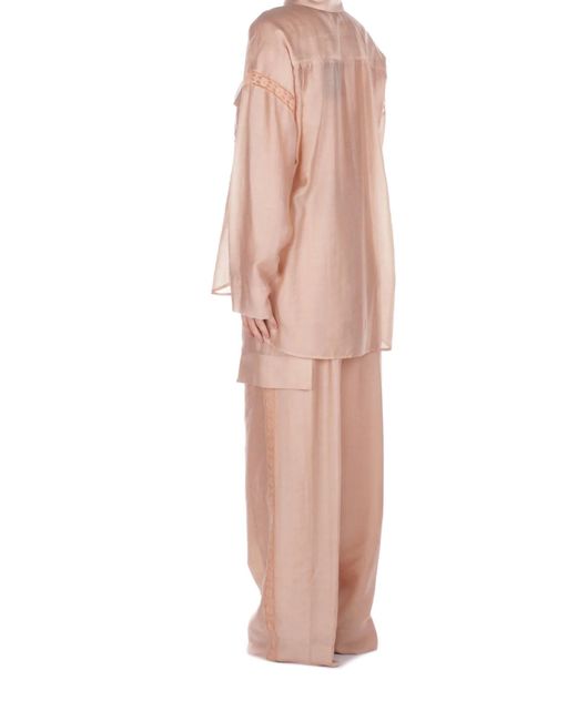 Blugirl Blumarine Pink Cargo Trousers