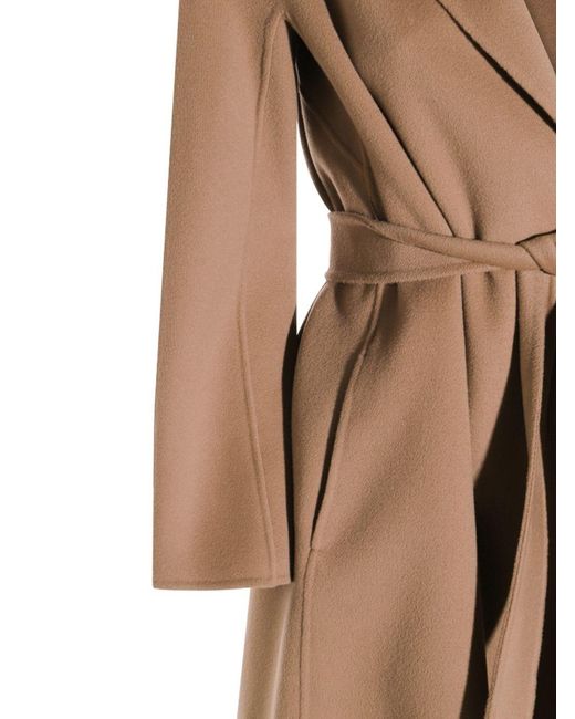 Max Mara Natural Wool Long Coat