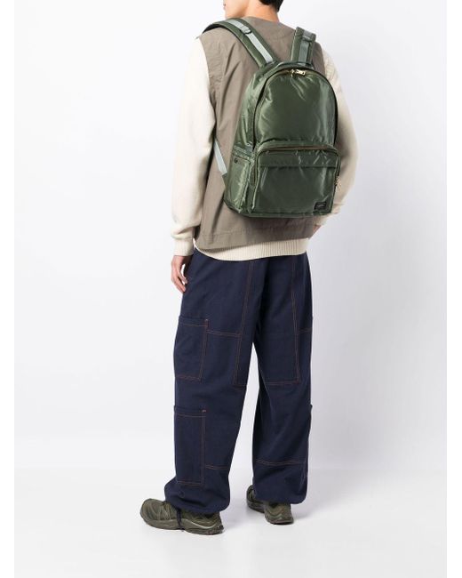 Porter-Yoshida and Co Green Tanker Day Backpack for men