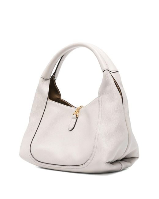 Gucci White Softbit Shoulder Bag