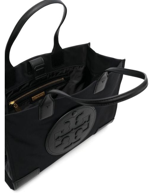 Tory Burch Ella Small Nylon Tote Bag in Black Lyst