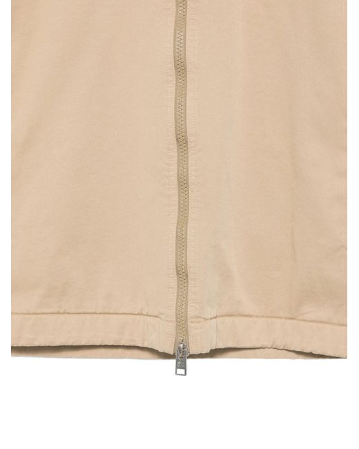 Woolrich Natural Zip-Up Jacket for men