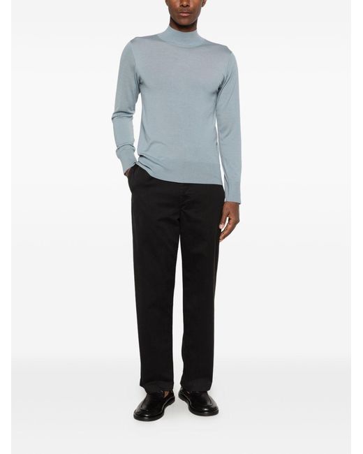 The Row Blue Nari Wool Sweater