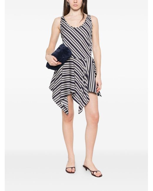 IRO White Unya Asymmetric Dress