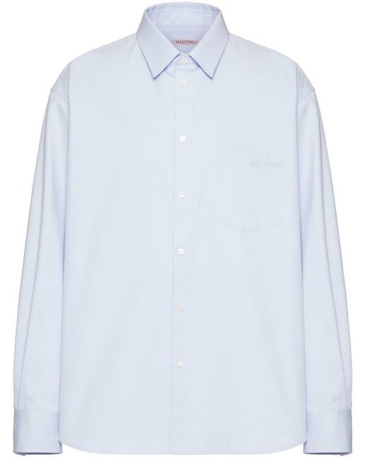 Camicia di Valentino in White da Uomo