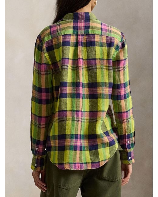Polo Ralph Lauren Gray Classic Fit Plaid Shirt